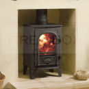 SVX1125 Stovax Stockton 4 Multifuel Eco Stove <!DOCTYPE html>
<html lang=\"en\">
<head>
<meta charset=\"UTF-8\">
<meta name=\"viewport\" content=\"width=device-width, initial-scale=1.0\">
<title>Stovax Stockton 4 Multifuel Eco Stove</title>
</head>
<body>
<section id=\"product-description\">
<h1>Stovax Stockton 4 Multifuel Eco Stove</h1>

<!-- Product Features -->
<ul>
<li>Nominal heat output of 4kW, suitable for a variety of room sizes</li>
<li>Approved for use in Smoke Control Areas as it meets the DEFRA criteria</li>
<li>Capable of burning both wood and multi-fuel, providing flexibility in fuel choice</li>
<li>High efficiency up to 85%, ensuring maximum heat output from the fuel used</li>
<li>Cleanburn technology for a cleaner burn and higher performance</li>
<li>Airwash system to keep the glass clear, offering an uninterrupted view of the flames</li>
<li>Robust cast iron and heavy gauge steel construction for longevity and heat retention</li>
<li>Easy to operate with a simple control system for managing the burn rate</li>
<li>Ecodesign Ready, reducing particle emissions and meeting future environmental standards</li>
<li>Integrated ash pan for convenient ash disposal</li>
<li>Compact design, making it suitable for smaller spaces without compromising on heat output</li>
<li>Five-year extended warranty available for peace of mind</li>
</ul>

</section>
</body>
</html> Stovax Stockton 4, Eco Multifuel Stove, Efficient Woodburner, Compact Stove, Stockton Multifuel Heater